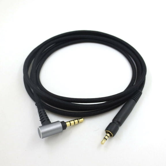 Headphone Audio Cable Double Plug Wire for Sennheiser GAME ZERO ONE PC373 PC37X GSP350 500 600, 1.2M Phone
