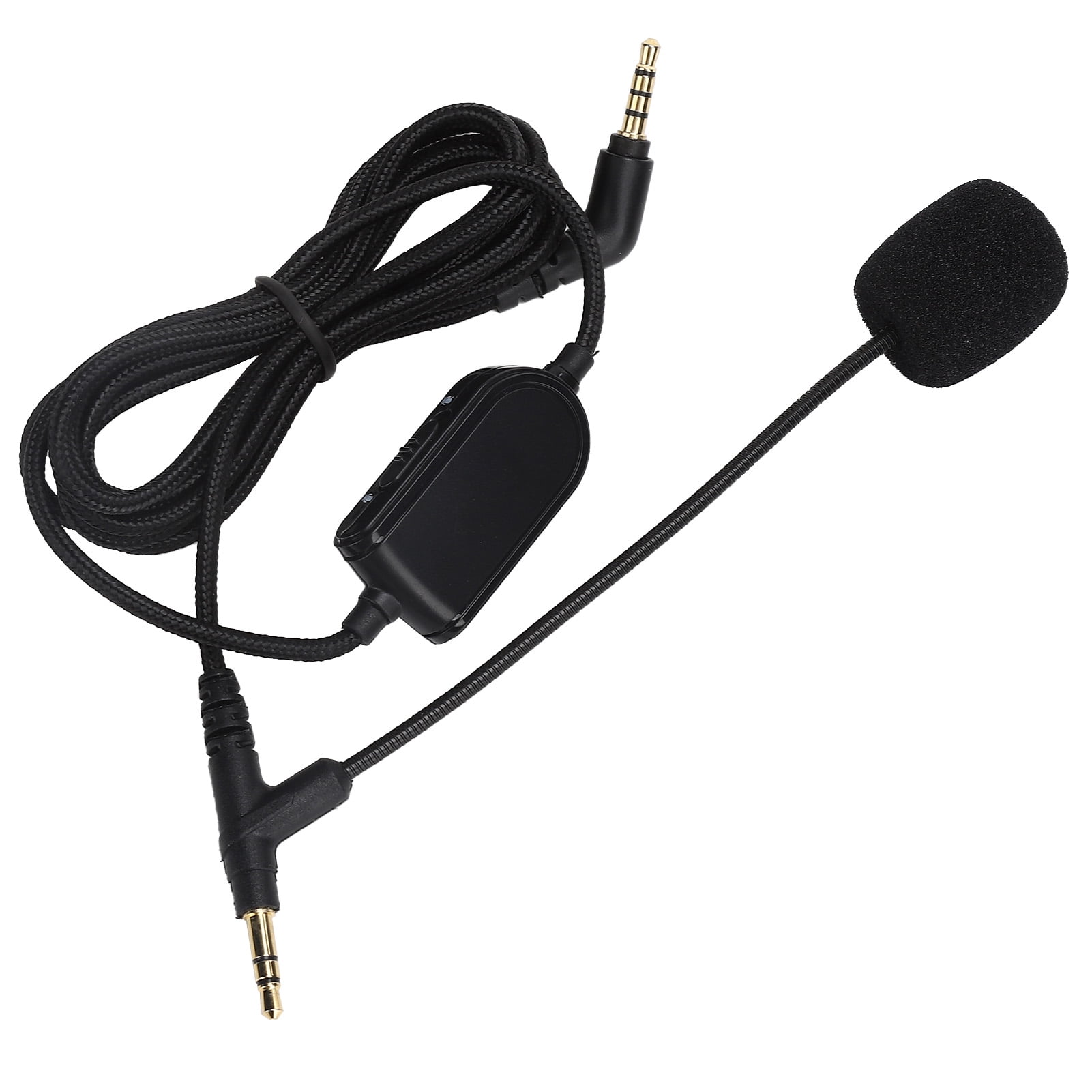 Headphone Audio Cable with Volume Control Gaming Headset Cord Line for