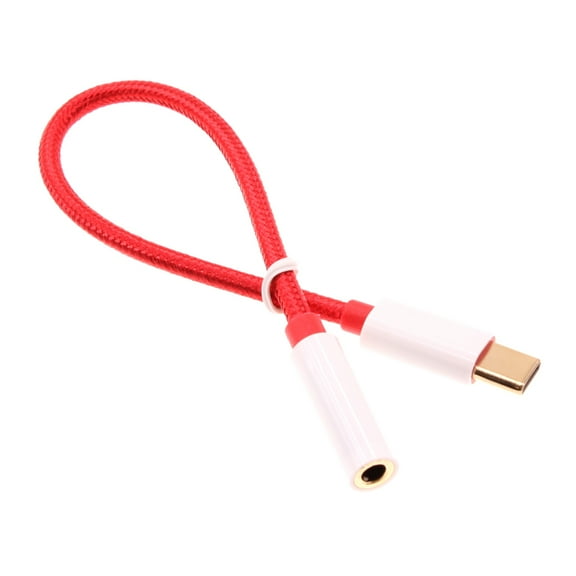 Headphone Audio Jack USB-C Earphone Adapter for iPhone 15/Pro/Max/Plus - Port Converter 3.5mm Female to USB-C Male Adaptor Mic Support