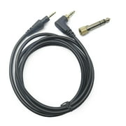 Headphone Cable Replacement Cord 2.5mm to 3.5mm Connectors Wire for Earphones 180CM