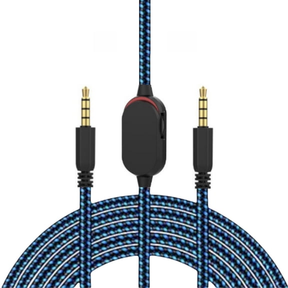 Headphone Cable for AW720H/AW310H/AW510H/988 Gaming Headsets Cable Wire with Inline Volumes Control 200cm/78.74inch