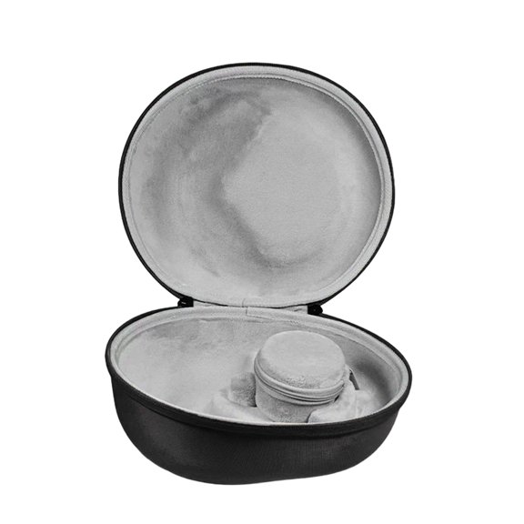 Headphone Carrying Box with Hard EVA Shell, Soft Interior, Zippered Storage Layout and Carry Loop for Cloud III II Use