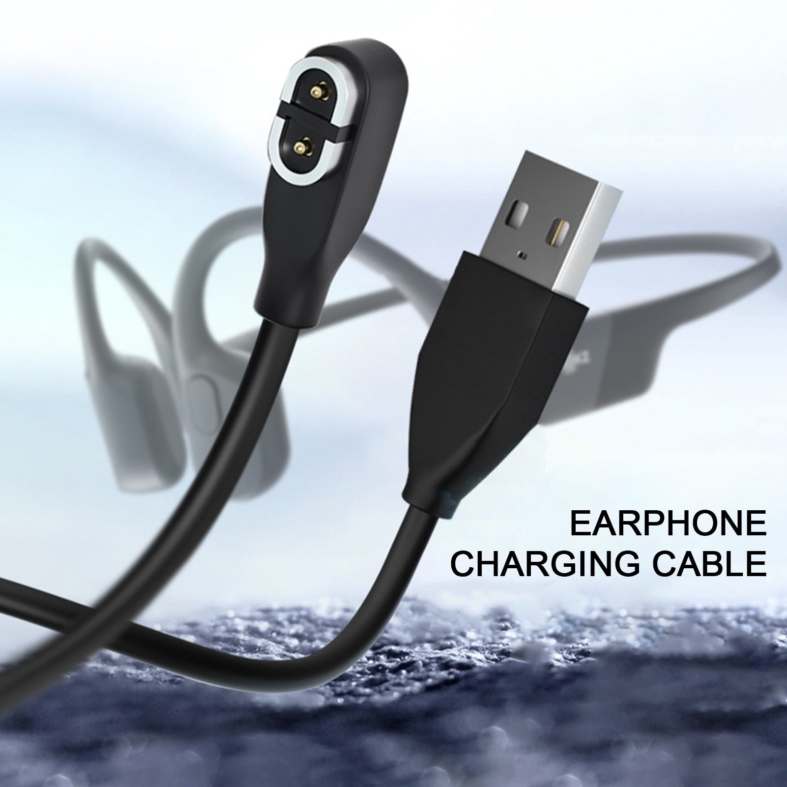 Headphone Charging Cable Fast Charging Safe Bone Conduction