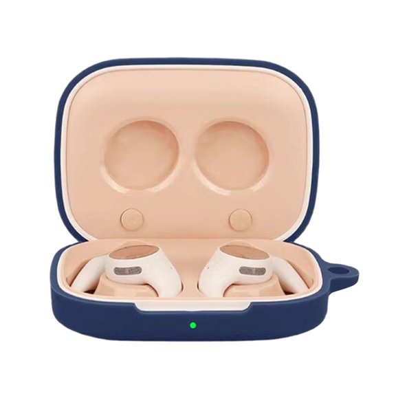 Headphone Covers Shockproof Wrap Case Antiscratch Guard Washable Housing Shell Enclosure Enhances Grip for Earbuds Open