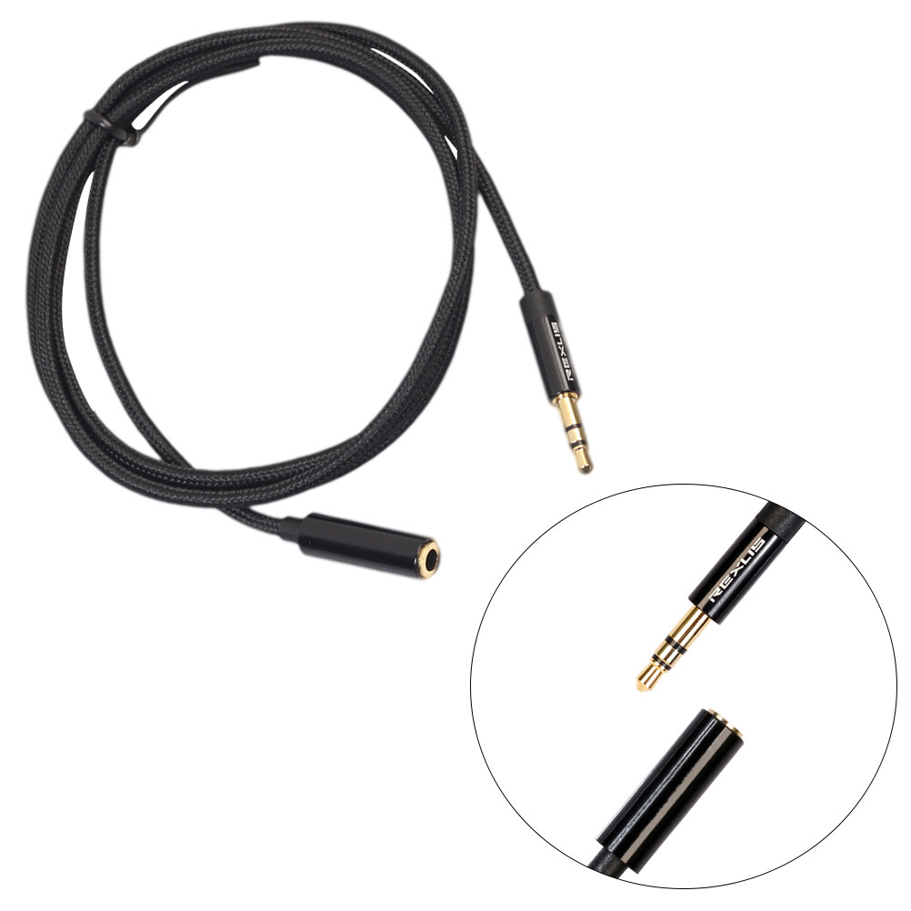 Headphone Extension Cable, 3.5mm 1 Meter Size Stereo Maletofemale
