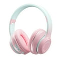 thumbnail image 1 of Bluetooth Kids Headphones, Wireless Kids Headphones Over Ear with Microphones,Stereo Sound,8H Playtime, Foldable&Adjustable Children Headphone,Pink, 1 of 5