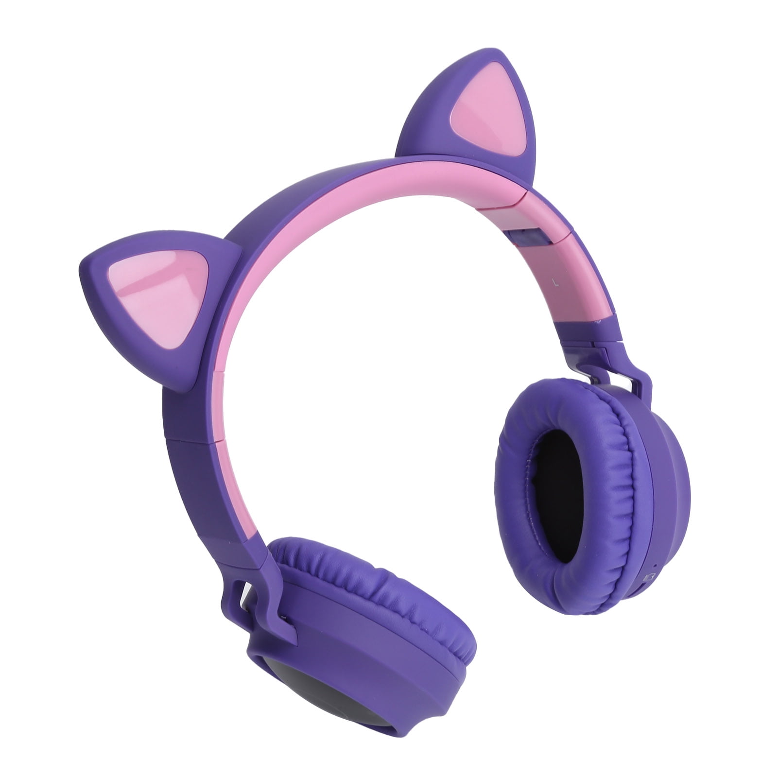 Headphone, Foldable Cute Cat Ear Headsets Compact 3.5mm For Game For