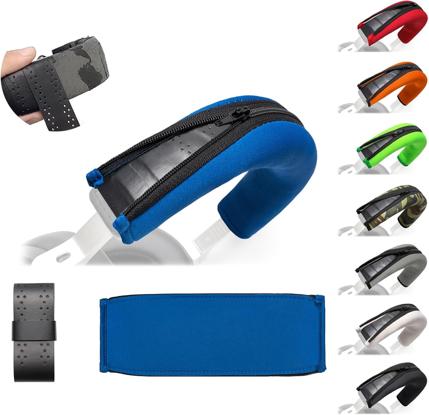 Headphone Headband Cover Cushion Compatible with V-Moda S-80,Crossfade M-100 M-200,Crossfade 2 II,Crossfade 3,LP2 Wireless Headphone-Headband Tape Protection