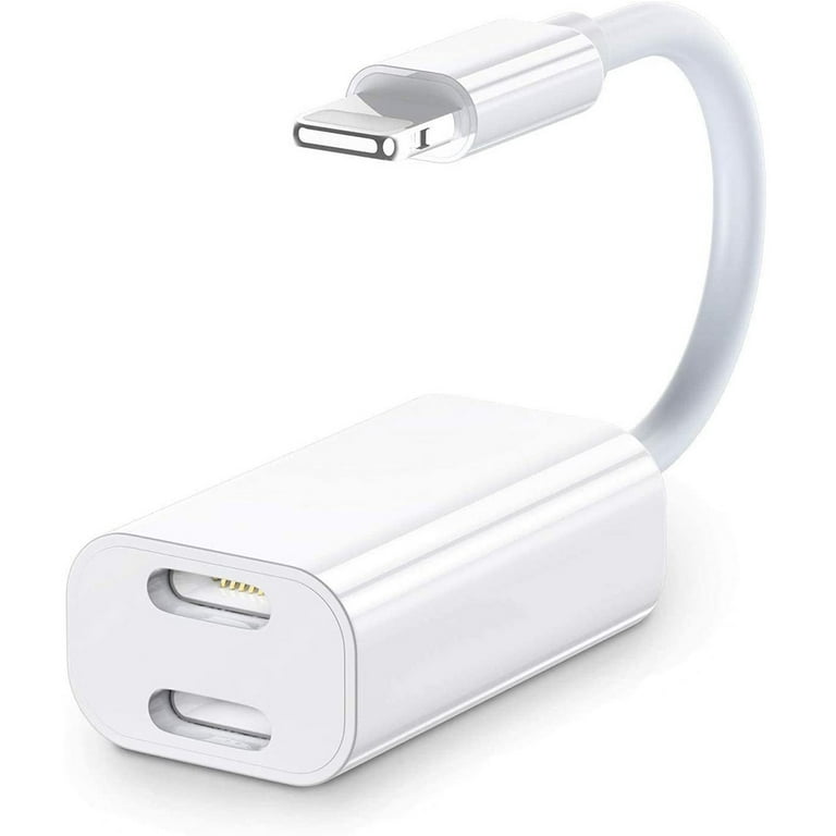 Headphone Jack Adapter for iPhone Xs/Xs Max/XR/8/8 Plus/X/7/7 Plus