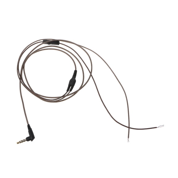 Headphone Microphone Cable Cord 3.5mm Interface Clear Sound with Control for Gaming Headset 1.2M Extension Cord