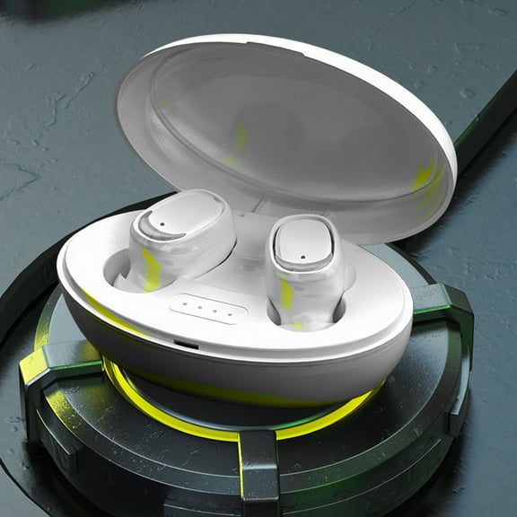 Headphone Microphone Reduces Background Noise, High, Medium And Low Audio Adjustment,Stable Call Signal And Low Power Consumption. Each Earbud Has A Fingerprint Sensor To Control