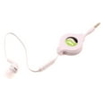 thumbnail image 1 of Headphone Retractable Mono Earphone for OnePlus Nord N20 5G Phone - 3.5mm w Mic Headset Handsfree Earbud Earpiece for OnePlus Nord N20 5G, 1 of 6