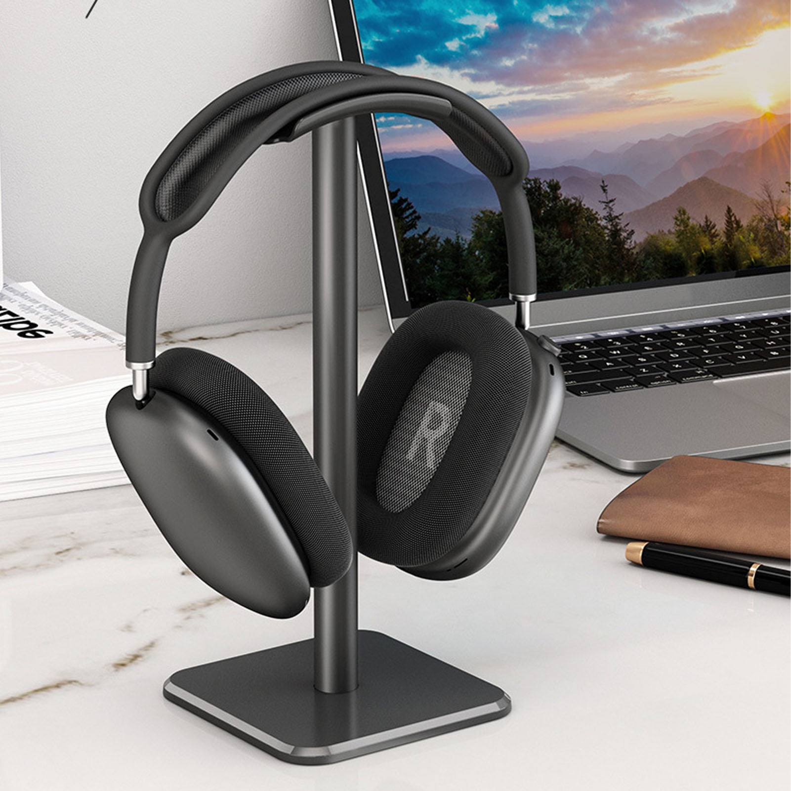 Headphone Stand, Headset Holder Gaming Headset Holder With Aluminum