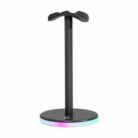 Headphone Stand RGB Headset Holder Game Creative Computer Headphone Stand Headphone Hanger Luminous Bracket for Desktop