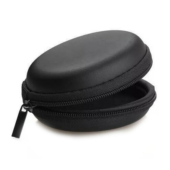 Headphone Storage Box, Earbuds Case Cover Earphone Cases Pouch Portable Headphone Shell Sleeve Protective Ear Buds Box EVA Headset Carrying Storage Bag for Memory Card Charging Cable