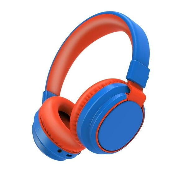 Headphones Bluetooth 5.3 Wireless 60-hour playtime Volume limit 85/110dB Over-ear foldable protective headphones/wired Aux Built-in microphone