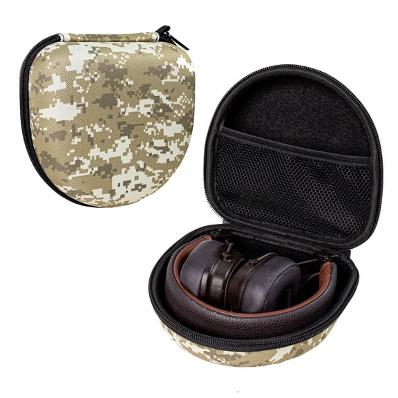 Headphones Case EVA Hard Storage Pouch Carrying Bag Compatible with Beats Solo 4/3/Studio Pro/Studio 3, Compatible with Skullcandy Crusher Evo/Hesh Evo/Hesh ANC/ Riff 2/Riff