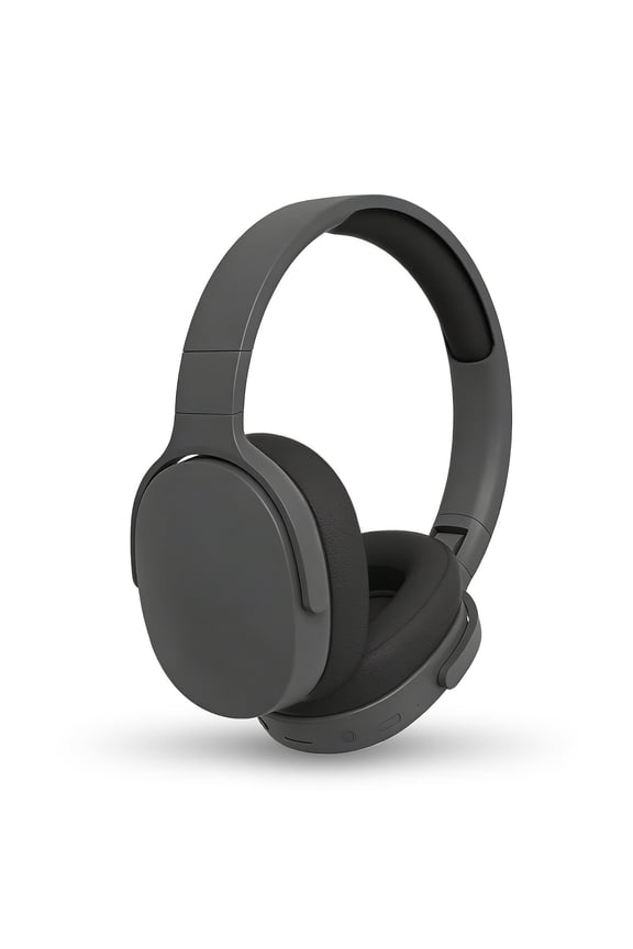 Bluetooth Over-Ear Headphones, Wireless Foldable Headset with HiFi Stereo Deep Bass, 12H Playtime, Built-in Mic, Soft Protein Earpads for Travel, Home, Office & Cellphone, Matte Black