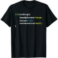 thumbnail image 1 of Headphones Focus - Computer Science Programmer Coding Coder T-Shirt, 1 of 3