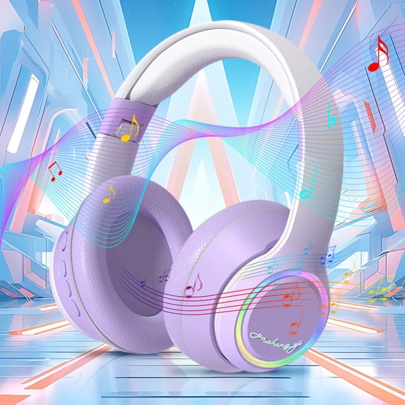 Headphones – Gaming Headset With Intelligent Noise Reduction Long Battery Life Suitable For Tablets Computers Mobile Phones Four Gradient Colors