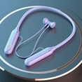 thumbnail image 1 of Headphones Gnobogi Wireless Bluetooth Earphone Neck Hanging Noise Reduction Headphone Sport Earbud Headset With Mic Earbuds Portable Audio Clearance, 1 of 2