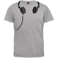 thumbnail image 1 of Headphones Grey Youth T-Shirt - Youth Medium, 1 of 1