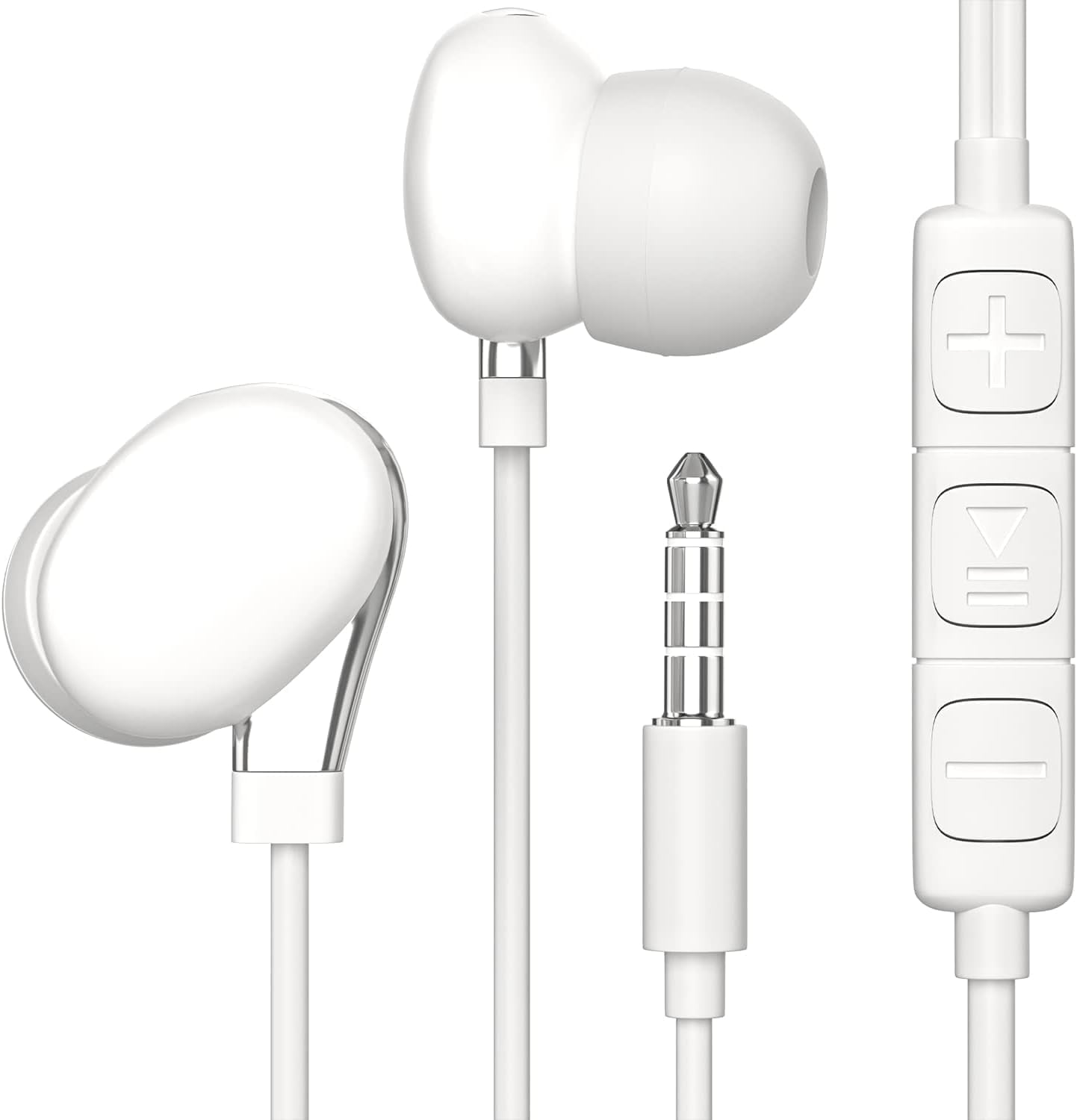 HD Stereo In-Ear Headphones Noise Cancelling, Sweatproof