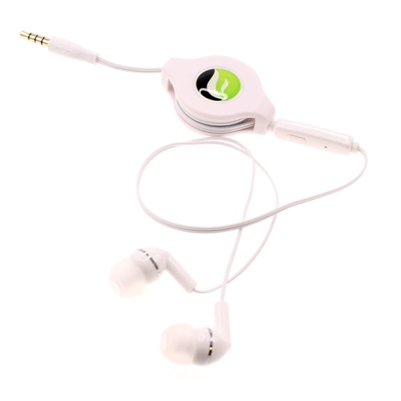 Headphones Retractable Earphones for Boost Mobile Celero 5G/Plus (2024) - Hands-free Headset 3.5mm w Mic Earbuds for Celero 5G/Plus (2024) Models