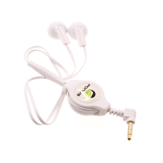 Headphones Retractable Earphones for Cricket Debut Smart/S3/S2/Flex - Hands-free Headset Handsfree Earbuds Earpieces