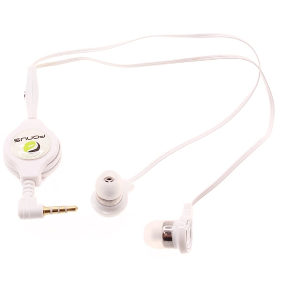 Headphones Retractable Earphones for Cricket Icon 6/5/4/3 - Hands-free Headset Handsfree Earbuds Earpieces