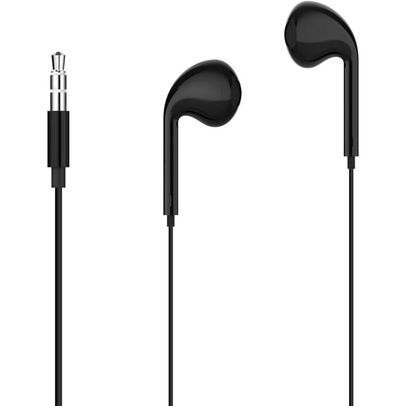 Headphones for Roku Remote, 3.5mm Wired in Ear Headphone Compatible with Roku Voice Remote Pro, Ultra Remote, You'll Hear Your Favorite Movies and TV Shows (Black / 1.6 FT)