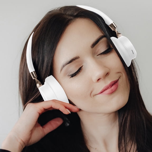 Headphones Skegnu Talking Noise-canceling Headset Game Plug-in Listening Wireless Bluetooth Headset Great Gifts for Less for Music,Work,Gaming,Movie Watching