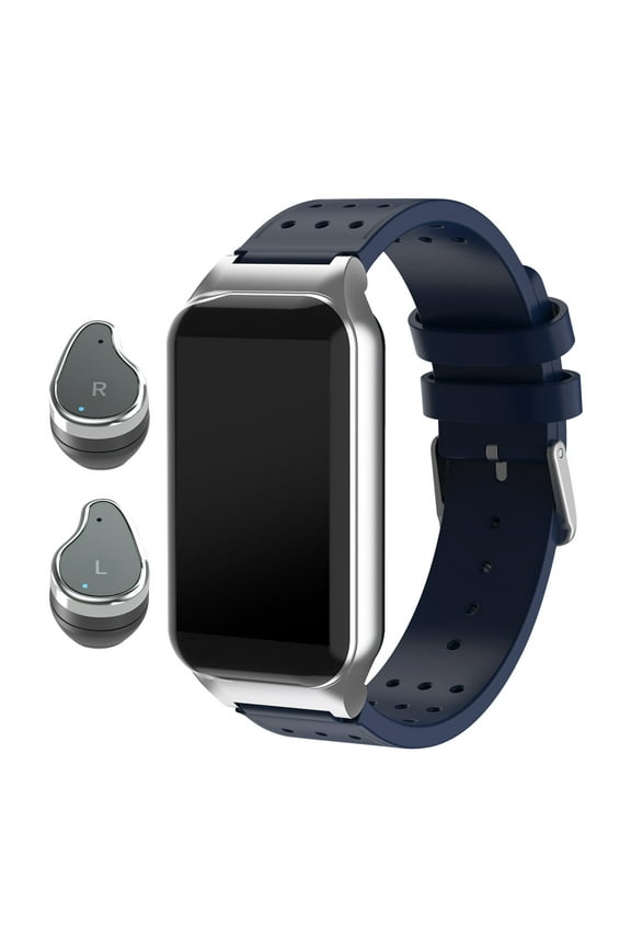 Headphones Smart Watch with Earphones for Women and Men Activity Fitness Watch Combo Bluetooth Earbuds Can Receive Call Messages Calorie Counter for Men Women Kid Noise Cancelling Headphones