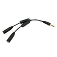 Headphones Splitter Headphones Mic Headphone Microphone Splitter Audio