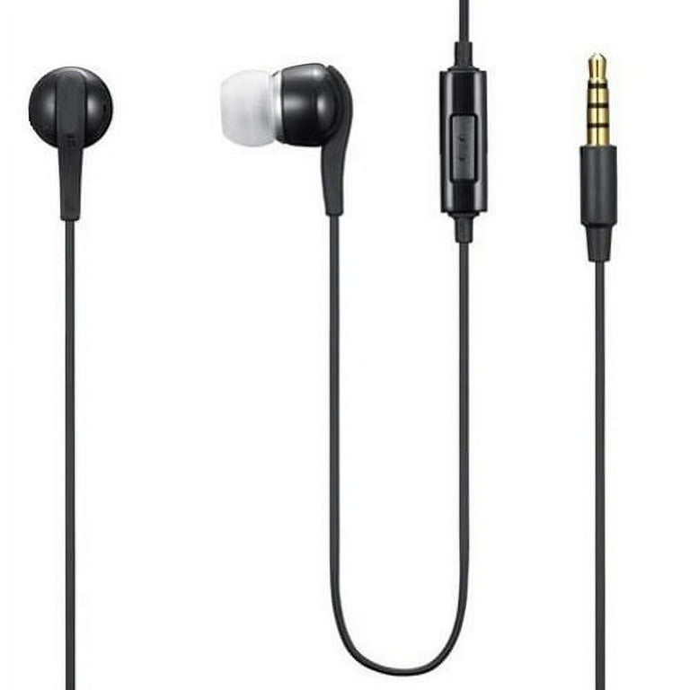 Headphones Wired Earphones for LG K51 Q70 Phones Handsfree Mic 3.5mm Headset Earbuds Earpieces Microphone