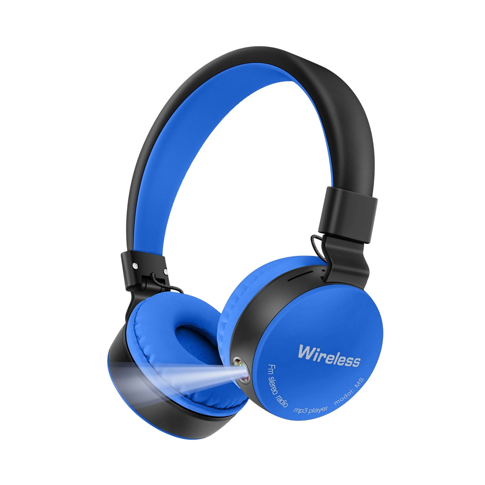 Headphones Wired Wireless Bluetooth Headphones Over Ear With Light And Mic 8 Hours Of Use Foldable Headset Best Earbuds 2024 Walmart