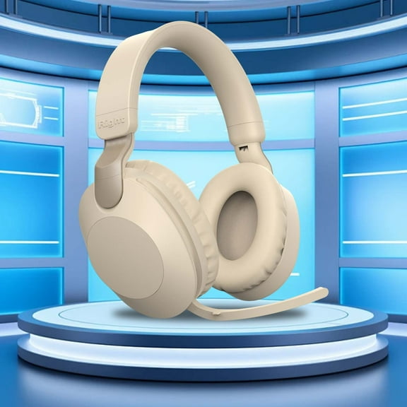 Headphones – Wireless Headset With Large Battery Capacity Bluetooth Connectivity For Gaming Business And Telecommunications