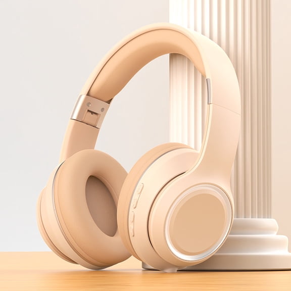Headphones Wireless Hwkond, Bluetooth Headset Bluetooth 5.3 Esports Headset With Low Latency, Comfortable To Wear, 20 Hours Of Use Time, Foldable Lightweight Headset With Microphone on Clearance