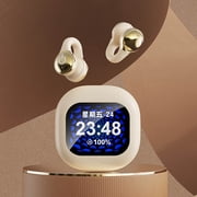 Headphones Wireless True Powerful Bluetooth 5.4 Open Ear Earbuds IPX5 Waterproof
