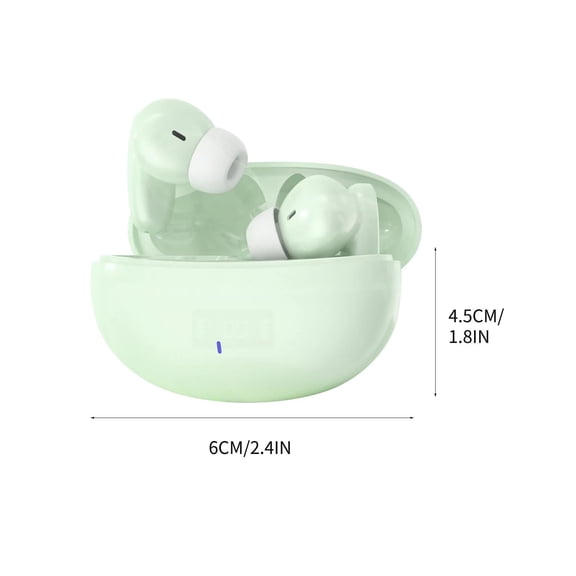 Headphones Wrieless Earbuds Hwkond Button Design In Ear Noise Reduction And Long Sports Running Bluetooth Earphones on Clearance