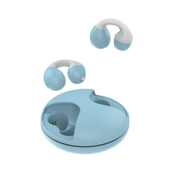 Headphones for Kids Hwkond Clip-on Bluetooth Headset With Charging CompartmentRotating Opening CoverPainless Wearing Headset on Clearance