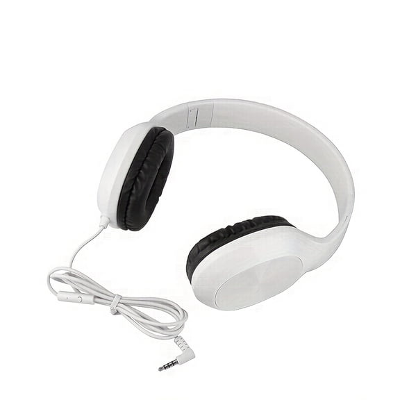 Headphones with stereo sound, wired headphones for music and learning piano, foldable wired earbuds for phones, computers, and tablets, ideal for watching videos or listening to music,high-definition