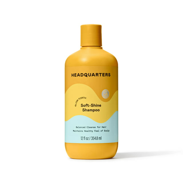 Headquarters Soft-Shine Shampoo for Balanced or Combination Scalp and Hair, 12 fl oz