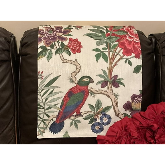 Headrest Cover for furniture, Tropical Design, Slipcover for furniture, Furniture Protector