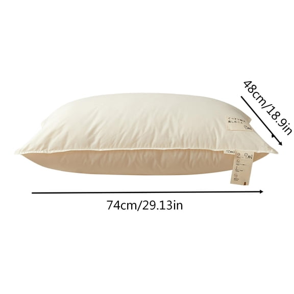 Headrest Pillow,Neck Pillow For Sleeping,Cervical Neck Pillow,29×19 Inch Neck Support Pillow Core With Soft Cushioning - Bedside Hugging Pillow For Pain Relief, Back And Side Sleepers.A