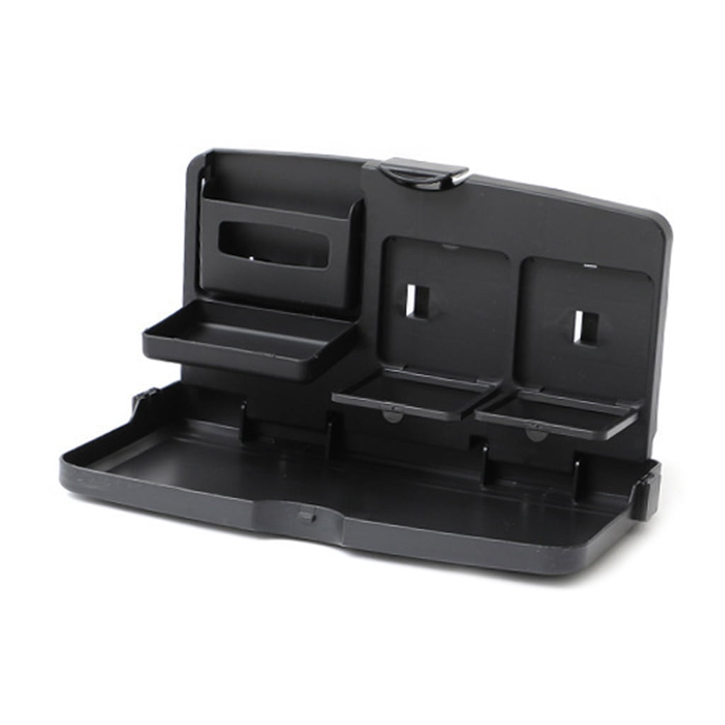 Car Dinner Plate Foldable Car Seats Tray Cup Holder Headrest Table Drink Holder Phone Support Stand for Watching Movie