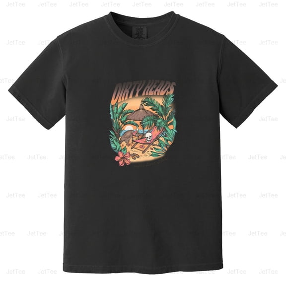 Heads Life's Been Good Beach Merch Reggae Rock Music Band Comfort Color T-Shirt Unisex, up to 4XL