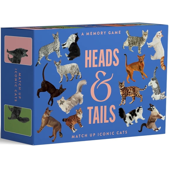 Heads & Tails: A Cat Memory Game : Match Up Iconic Cats (Other)