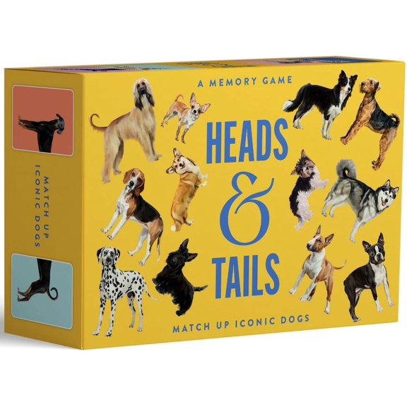 Heads & Tails: A Dog Memory Game : Match Up Iconic Dogs (Other)