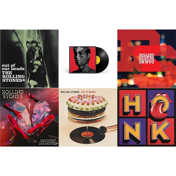 Out Of Our Heads (Uk) & Tattoo You (2021 Remaster) & Licked Live In Nyc (White Vinyl/3LP) & Hackney Diamonds & Let It Bleed (50Th Anniversary Edition) & Honk (Translucent Red Vinyl/2LP)